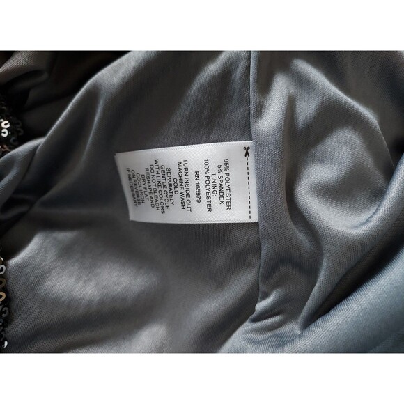 Cable and Gauge Women's Sequin Sparkly Halter Sleeveless Top Size Medium NEW - Picture 5 of 5